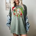 Santa Sports Ice Baseball Christmas Xmas Pajama Kid Men Boys Women's Comfort Colors T-Shirt Berry