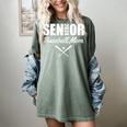Senior Baseball Mom 2024 Team Parent Helper Class Of 2024 Women's Comfort Colors T-Shirt Berry