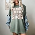 Senior Dad Class Of 2026 Graduate Baseball 2026 Graduation Women's Comfort Colors T-Shirt Berry