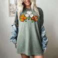 Shamrock Baseball Basketball Football St Patricks Day Women's Comfort Colors T-Shirt Berry Shamrock Baseball Basketball Football St Patricks Day Women's Comfort Colors T-Shirt Berry
