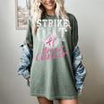 Strike Out Breast Cancer Baseball Warrior Women's Comfort Colors T-Shirt Berry Strike Out Breast Cancer Baseball Warrior Women's Comfort Colors T-Shirt Berry