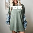 Tigers Baseball Inspired Women's Comfort Colors T-Shirt Berry Tigers Baseball Inspired Women's Comfort Colors T-Shirt Berry