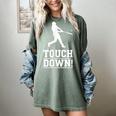 Touchdown Baseball Football Sports Women's Comfort Colors T-Shirt Berry
