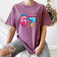 I Was 6 Now I'm 7 Birthday Baseball Drip For Boys Kid Women's Comfort Colors T-Shirt Blue Jean