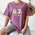 Baseball 67 Dripping Six Seven Drip Meme Ice Cream Boy Women's Comfort Colors T-Shirt Blue Jean Baseball 67 Dripping Six Seven Drip Meme Ice Cream Boy Women's Comfort Colors T-Shirt Blue Jean