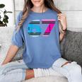 67 Crayon Cool Baseball Crayon 6 7 67 Women's Comfort Colors T-Shirt Chalky Mint