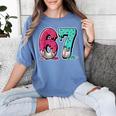 67 Ice Cream Drip Baseball Gen Alpha Slang Six Seven Meme Women's Comfort Colors T-Shirt Chalky Mint 67 Ice Cream Drip Baseball Gen Alpha Slang Six Seven Meme Women's Comfort Colors T-Shirt Chalky Mint