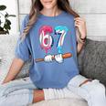 Baseball 67 Ice Cream Drip Six Seven Boys Women's Comfort Colors T-Shirt Chalky Mint Baseball 67 Ice Cream Drip Six Seven Boys Women's Comfort Colors T-Shirt Chalky Mint