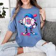 Baseball Drip 8th 8 Year Old Birthday Boys Pitcher Player Women's Comfort Colors T-Shirt Chalky Mint