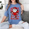 Baseball Drip Icecream Heart Red Valentine Day Boys Kids Women's Comfort Colors T-Shirt Chalky Mint Baseball Drip Icecream Heart Red Valentine Day Boys Kids Women's Comfort Colors T-Shirt Chalky Mint