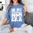 In My Baseball Mom Era Groovy Retro Women's Comfort Colors T-Shirt Chalky Mint In My Baseball Mom Era Groovy Retro Women's Comfort Colors T-Shirt Chalky Mint