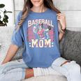 Baseball Mom Mama Mother's Cat In My Baseball Mom Era Women's Comfort Colors T-Shirt Chalky Mint Baseball Mom Mama Mother's Cat In My Baseball Mom Era Women's Comfort Colors T-Shirt Chalky Mint