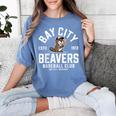 Bay City Beavers Baseball Club Estd 1913 Women's Comfort Colors T-Shirt Chalky Mint