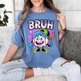Bruh Baseball Drip Boys Youth Ice Cream Dripping Baseball Women's Comfort Colors T-Shirt Chalky Mint Bruh Baseball Drip Boys Youth Ice Cream Dripping Baseball Women's Comfort Colors T-Shirt Chalky Mint