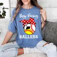 Busy Raising Ballers Baseball Softball Soccer Mom Premium Tri-Blend Women's Comfort Colors T-Shirt Chalky Mint Busy Raising Ballers Baseball Softball Soccer Mom Premium Tri-Blend Women's Comfort Colors T-Shirt Chalky Mint