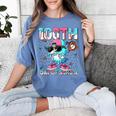 Dabbing Drippy 100th Days Of School Baseball Ice Cream Drip Women's Comfort Colors T-Shirt Chalky Mint Dabbing Drippy 100th Days Of School Baseball Ice Cream Drip Women's Comfort Colors T-Shirt Chalky Mint