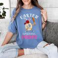 Dabbing Easter Baseball Mom Mother's Day Bunny Sunday Egg Women's Comfort Colors T-Shirt Chalky Mint