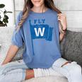 Fly The W Chicago Baseball Winning Flag Distressed Premium Tri-Blend Women's Comfort Colors T-Shirt Chalky Mint Fly The W Chicago Baseball Winning Flag Distressed Premium Tri-Blend Women's Comfort Colors T-Shirt Chalky Mint