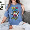 Ice Cream Drip Baseball Party 100 Days Of School Teacher Women's Comfort Colors T-Shirt Chalky Mint Ice Cream Drip Baseball Party 100 Days Of School Teacher Women's Comfort Colors T-Shirt Chalky Mint