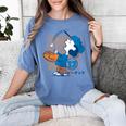 Lucy Van Pelt Baseball Catch Women's Comfort Colors T-Shirt Chalky Mint