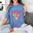 Mason 67 Ice Cream Drip Baseball Ice Cream Drip Women's Comfort Colors T-Shirt Chalky Mint