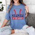 Mawmaw Rookie Of Year 1st Birthday Baseball Theme Matching Women's Comfort Colors T-Shirt Chalky Mint Mawmaw Rookie Of Year 1st Birthday Baseball Theme Matching Women's Comfort Colors T-Shirt Chalky Mint