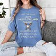 Mothering Boys Messy Loud Chaotic Baseball Mom Premium Women's Comfort Colors T-Shirt Chalky Mint Mothering Boys Messy Loud Chaotic Baseball Mom Premium Women's Comfort Colors T-Shirt Chalky Mint