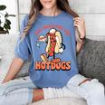 Retro Just Here For The Hotdogs Baseball Mom Sport Lover Women's Comfort Colors T-Shirt Chalky Mint Retro Just Here For The Hotdogs Baseball Mom Sport Lover Women's Comfort Colors T-Shirt Chalky Mint
