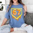 Six Seven 67 Meme Gen Alpha Slang Baseball 101 Women's Comfort Colors T-Shirt Chalky Mint Six Seven 67 Meme Gen Alpha Slang Baseball 101 Women's Comfort Colors T-Shirt Chalky Mint