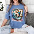 Six Seven Baseball Lifestyle 67 Meme Gen Alpha Slang Women's Comfort Colors T-Shirt Chalky Mint Six Seven Baseball Lifestyle 67 Meme Gen Alpha Slang Women's Comfort Colors T-Shirt Chalky Mint