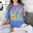 Six Seven Drip Baseball Player Number 67 Or 67th Birthday Women's Comfort Colors T-Shirt Chalky Mint