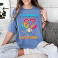 I Survived 67 Days Of School Baseball Drip Six Seven Meme Women's Comfort Colors T-Shirt Chalky Mint