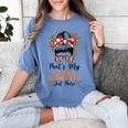 That's My Granddaughter Out There Baseball Mom Mother's Day Women's Comfort Colors T-Shirt Chalky Mint That's My Granddaughter Out There Baseball Mom Mother's Day Women's Comfort Colors T-Shirt Chalky Mint