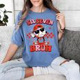 Valentines Day Baseball Six Seven 67 Meme Heart Baseball Dab Women's Comfort Colors T-Shirt Chalky Mint