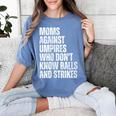 Women's Moms Against Umpires Parents Mom Baseball Sarcastic Women's Comfort Colors T-Shirt Chalky Mint Women's Moms Against Umpires Parents Mom Baseball Sarcastic Women's Comfort Colors T-Shirt Chalky Mint