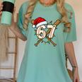 67 Baseball Xmas Lights Santa Hat Holiday Women's Comfort Colors T-Shirt Violet 67 Baseball Xmas Lights Santa Hat Holiday Women's Comfort Colors T-Shirt Violet