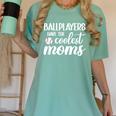 Ballplayers Have The Coolest Moms Baseball Mom Women's Comfort Colors T-Shirt Violet Ballplayers Have The Coolest Moms Baseball Mom Women's Comfort Colors T-Shirt Violet