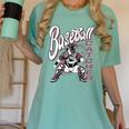 Baseball Catcher Gear Home Plate Women's Comfort Colors T-Shirt Violet