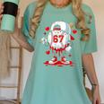 Baseball Drip Icecream Valentine 67 Meme Tees Men Youth Boys Women's Comfort Colors T-Shirt Violet