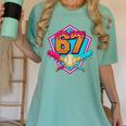 Baseball Drip Jersey Number 67 For Players & 67th Birthday Premium Tri-Blend Women's Comfort Colors T-Shirt Violet Baseball Drip Jersey Number 67 For Players & 67th Birthday Premium Tri-Blend Women's Comfort Colors T-Shirt Violet