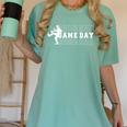 Baseball Pitcher Game Day Team Sport Player Coach Family Fan Premium Tri-Blend Women's Comfort Colors T-Shirt Violet