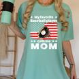 My Baseball Player Calls Me Mom Baseball Mom Women's Comfort Colors T-Shirt Violet My Baseball Player Calls Me Mom Baseball Mom Women's Comfort Colors T-Shirt Violet