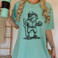 Frog Basketbal Men Women Grumpy Frog Playing Baseball Women's Comfort Colors T-Shirt Violet