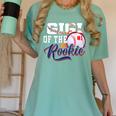 Gigi Rookie Of Year 1st Birthday Baseball Theme Matching Women's Comfort Colors T-Shirt Violet