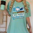 Kid 100 Days Of School Drip Baseball Ice Cream 100th Day Boy Women's Comfort Colors T-Shirt Violet Kid 100 Days Of School Drip Baseball Ice Cream 100th Day Boy Women's Comfort Colors T-Shirt Violet