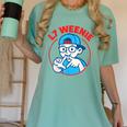 L7 Weenie Baseball Softball Women's Comfort Colors T-Shirt Violet L7 Weenie Baseball Softball Women's Comfort Colors T-Shirt Violet
