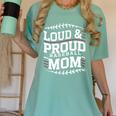Loud & Proud Baseball Mom Mama Sport Cute Women's Comfort Colors T-Shirt Violet
