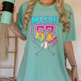 Mason 67 Ice Cream Drip Baseball Ice Cream Drip Women's Comfort Colors T-Shirt Violet