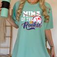 Mima Rookie Of Year 1st Birthday Baseball Theme Matching Women's Comfort Colors T-Shirt Violet Mima Rookie Of Year 1st Birthday Baseball Theme Matching Women's Comfort Colors T-Shirt Violet