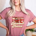 Baseball Mama Coffee Game Day Vibes Baseball Mom Women's Heather T-Shirt Heather Mauve